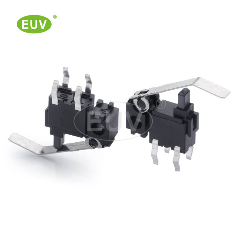 14.2mmx3.6mmx10.2mm 立式帶壓柄 常開 插件檢測開關