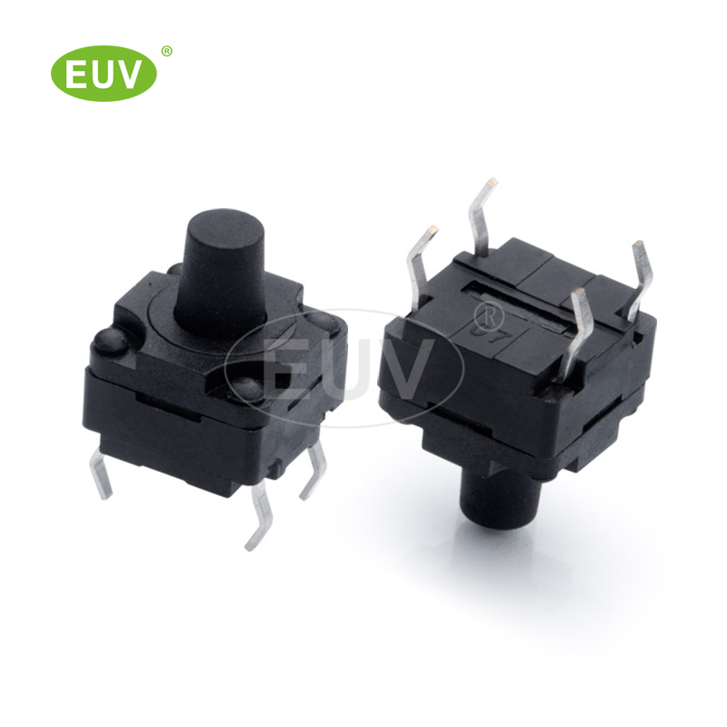 8.0mmx8.0mm 四腳 防塵防水IP67 插件輕觸開關