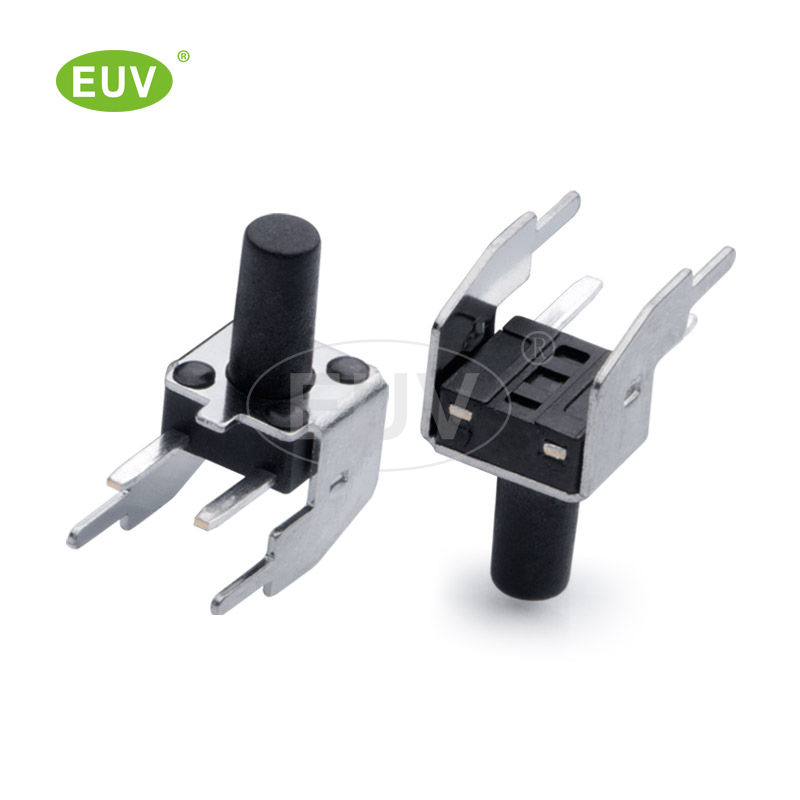 6.0mmx7.5mm 支架側按 插件輕觸開關