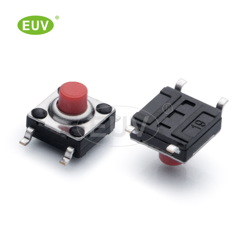 6.0mmx6.0mm 超薄 防塵防水IP67 貼片輕觸開(kāi)關(guān)