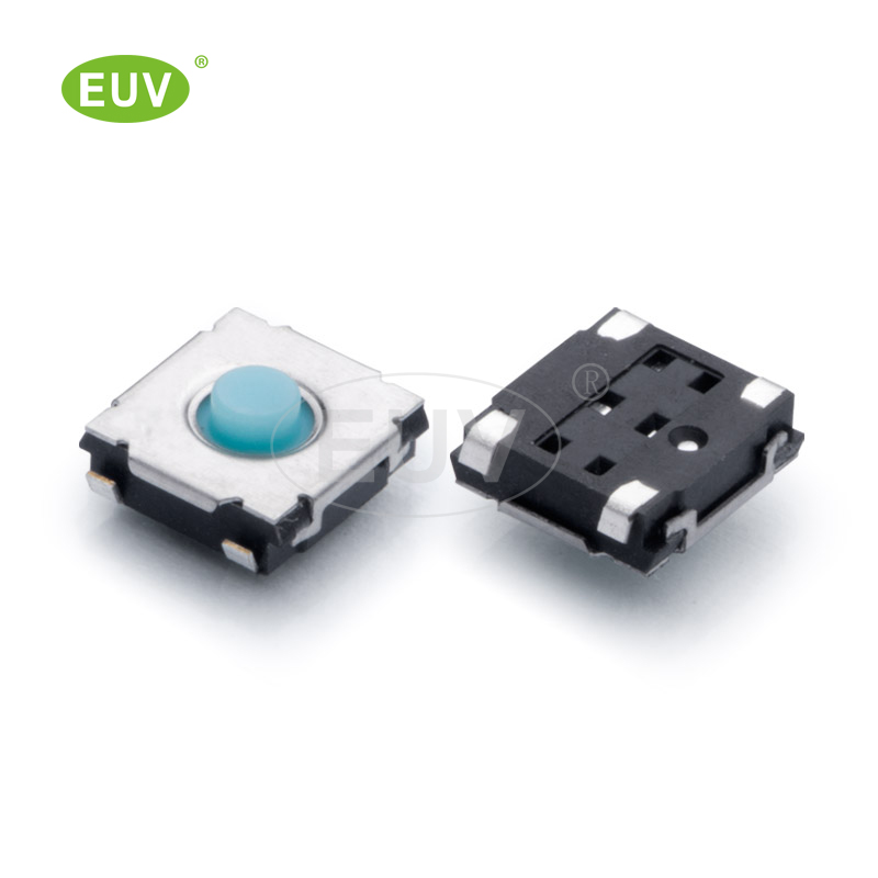 6.0mmx6.5mmx2.5mm 硅膠按鈕 U型腳  貼片輕觸開關