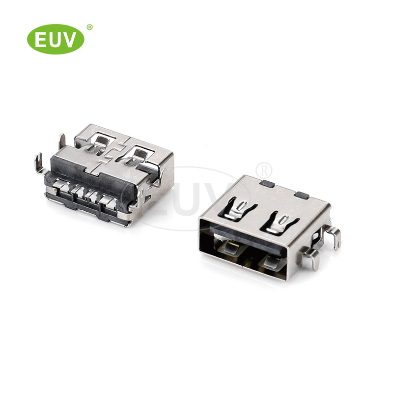 USB母座2.0 接口連接器3.0 EUF-306B