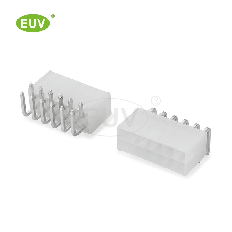 4.2mm間距 雙排臥式彎插 帶扣 線對板連接器