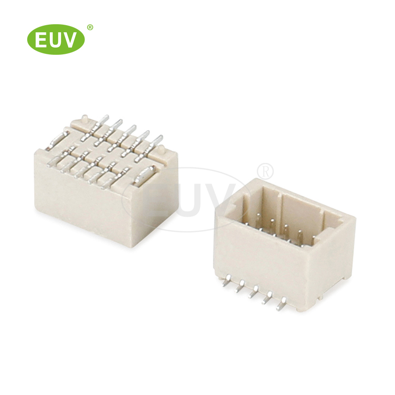 1.0mm間距 雙排立式貼片 線對板連接器