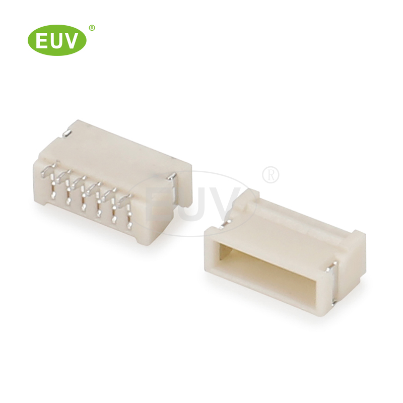 1.0mm間距 單排臥式貼片 帶扣 線對板連接器