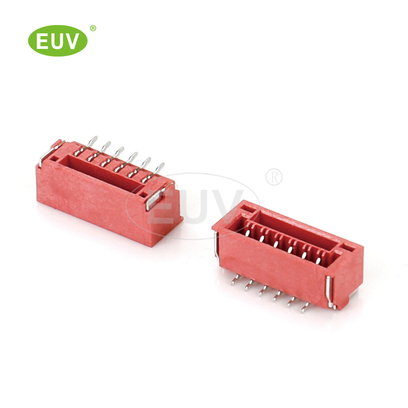 1.25mm間距 單排立式貼片 帶扣 線對板連接器