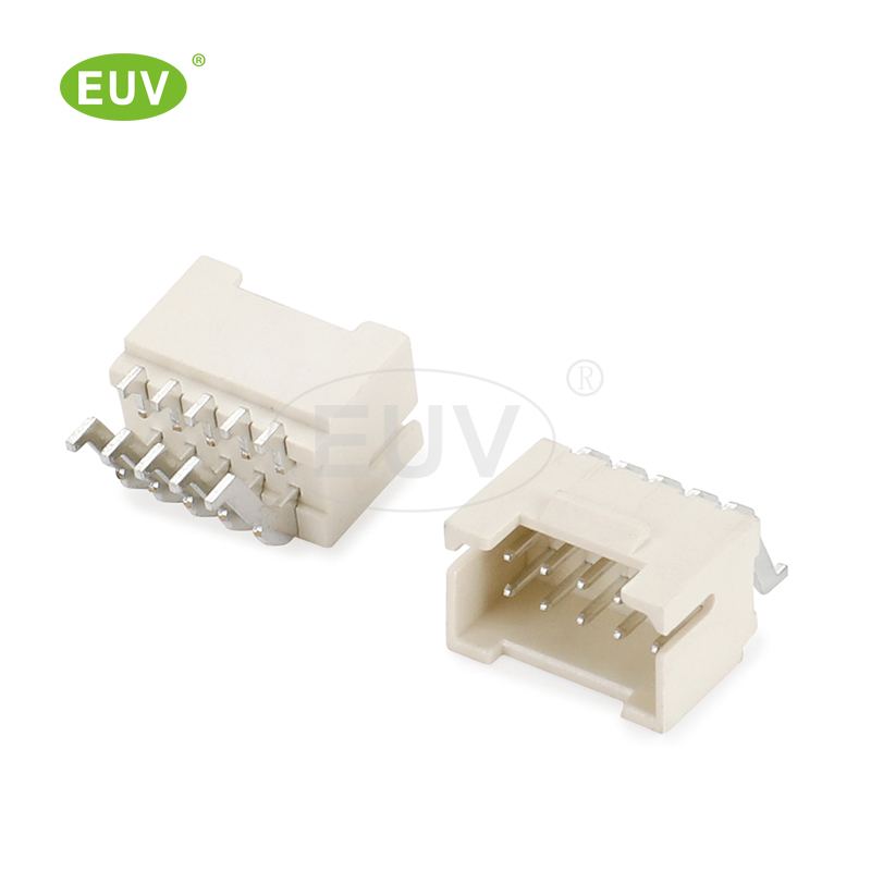 2.0mm間距 雙排臥式貼片 帶扣 線對板連接器