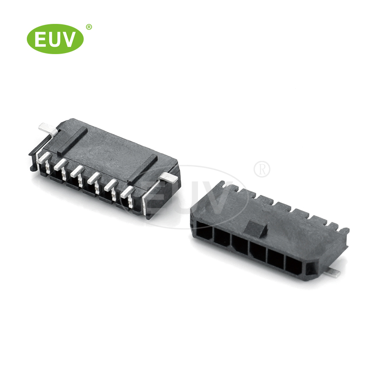 3.0mm間距 單排臥式貼片 帶扣 線對板連接器