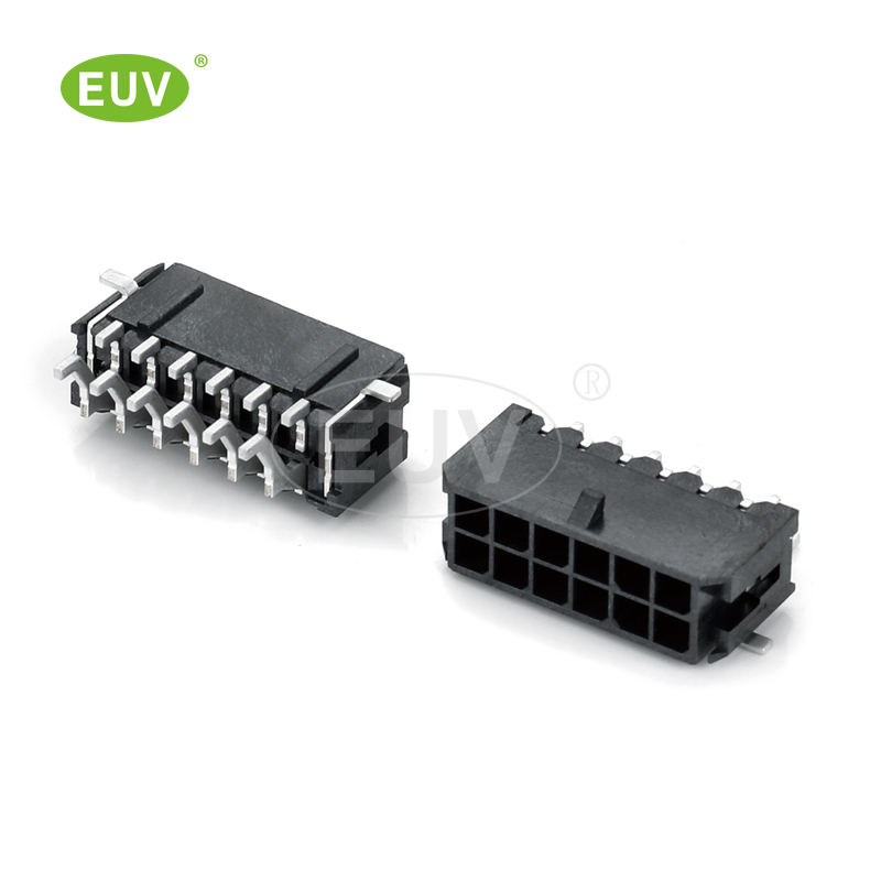 3.0mm間距 雙排臥式貼片 帶扣 線對板連接器